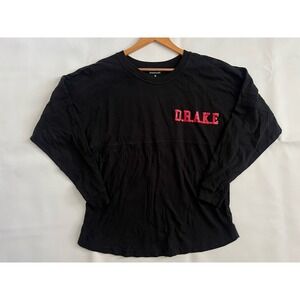 Boxercraft Black Sweatshirt D.R.A.K.E Cotton Size Medium Grunge